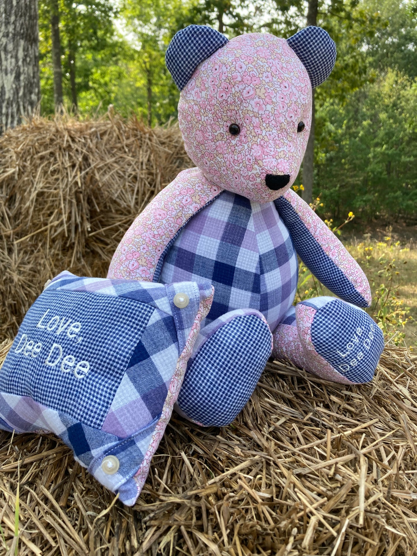 Custom Memory Bear from Your Loved One's Clothes