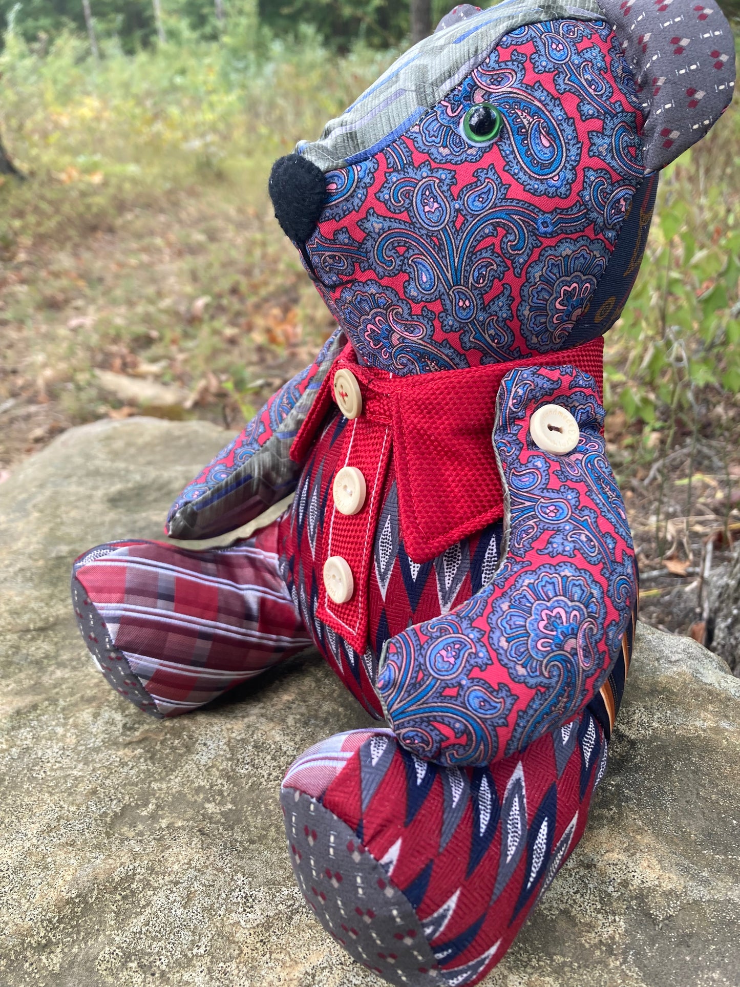 Custom Memory Bear from a Loved One’s Clothes