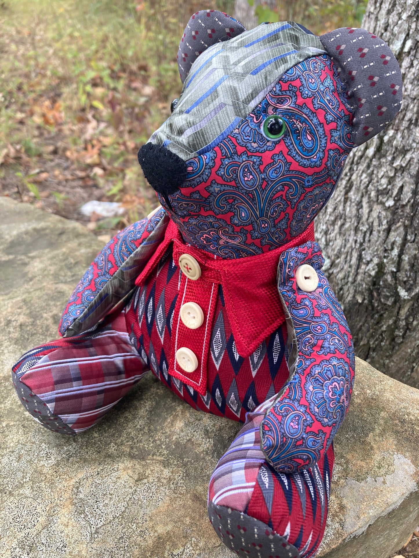 Custom Memory Bear from a Loved One’s Clothes